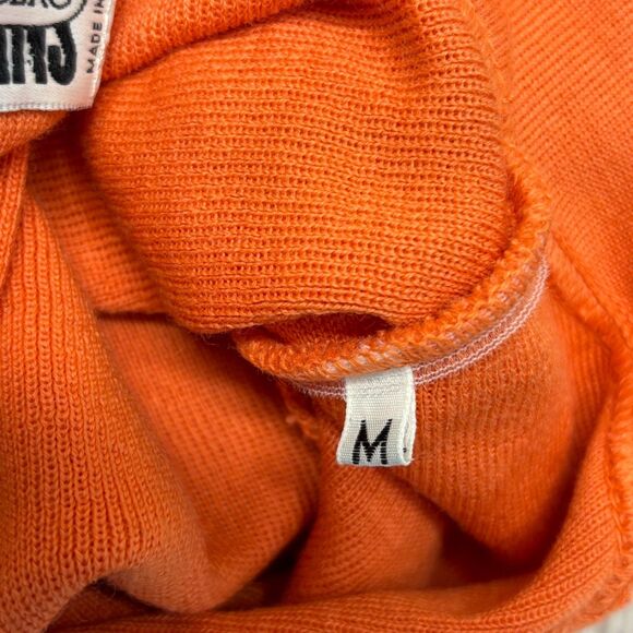 Iceberg Women Full Zip Knit Sweater Top Size Medium Wool Blend Italy D033 -13 - Picture 7 of 16